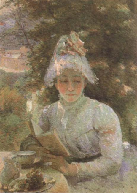 Marie Bracquemond Tea Time oil painting image